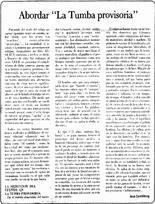 Abordar La Tumba provisoria CAMBLONG