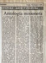Antología misionera